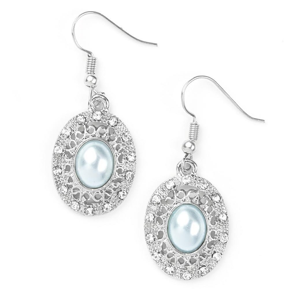 Paparazzi blue earrings- Good Luxe to you!